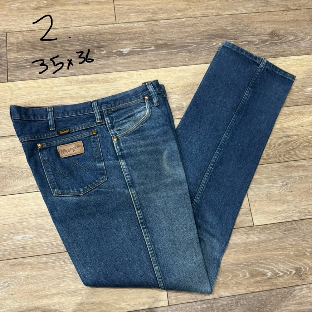 Men’s 936PWD wrangler jeans 35x36